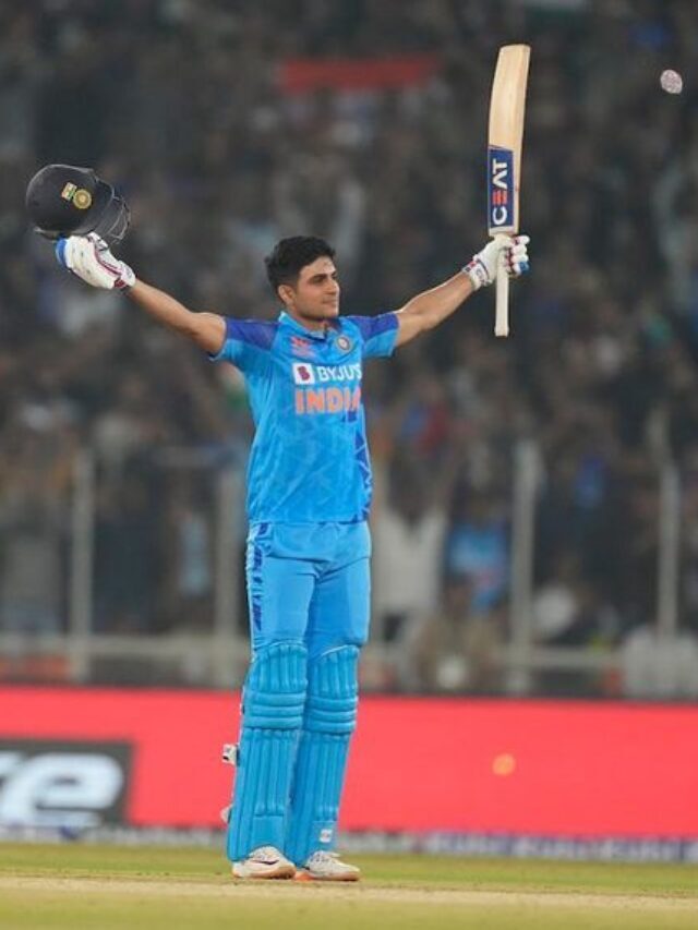Shubman Gill Slams His First T20I Century