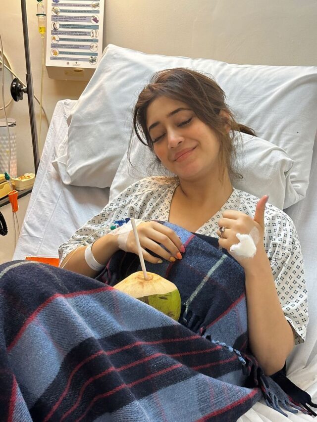 Actress Shivangi Joshi hospitalised for kidney infection updates fans about her health on Instagram